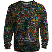 3D світшот CS2 - КТшник у скінах