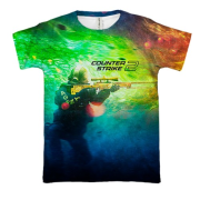 3D футболка CS2 Agent Sniper