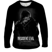 Чоловічий 3D лонгслів Leon S Kennedy - RE Requiem