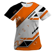 Женская 3D футболка Counter Strike 2 - Asiimov