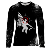 Жіночий 3D лонгслів Counter Strike - Cache graffiti