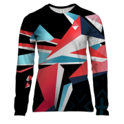 Женский 3D лонгслив CS - Point Disarray style