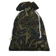 3D Подарунковий мішечок CS2 - Guns Camouflage