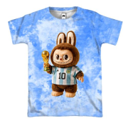 3D футболка Лабубу - Месси
