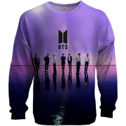 3D світшот BTS (K-Pop) purple