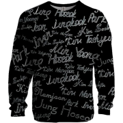 3D світшот BTS імена