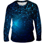 Чоловічий 3D лонгслів Abstraction. 9