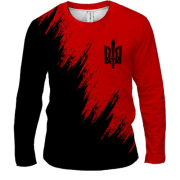 Мужской 3D лонгслив с эмблемой ОУН