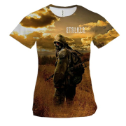 Женская 3D футболка S.T.A.L.K.E.R. 2, поле