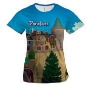 Женская 3D футболка Paralives