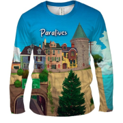 Мужской 3D лонгслив Paralives