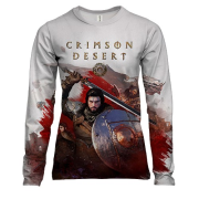 Женский 3D лонгслив Crimson Desert, art poster