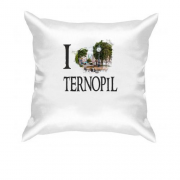 Подушка Я люблю Тернопіль