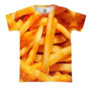3D футболка с картошкой фри