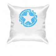 Подушка со щитом и звездой