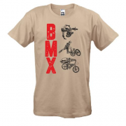 Футболка з написом "BMX"