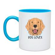 Чашка с надписью "Dog lover"