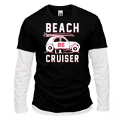 Комбинированный лонгслив Beach Cruiser Авто