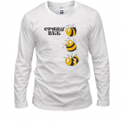 Лонгслив Crazy Bee Пчелы