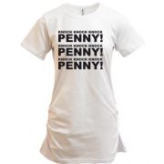Подовжена футболка Тук тук, Пенні!