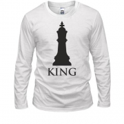 Лонгслив с шахматным королем