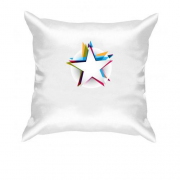Подушка со звёздами диско