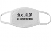 Тканинна маска для обличчя A. C. A. B (2)