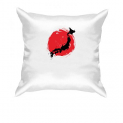 Подушка с символикой Японии
