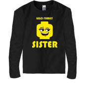 Детская футболка с длинным рукавом Lego Family - Sister