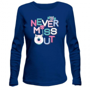 Лонгслив Never miss out
