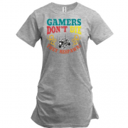 Подовжена футболка Gamers not die