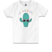 Дитяча футболка з кактусом і написом "Не брокколі"