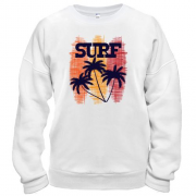 Свитшот Surf and  Palm trees