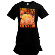 Подовжена футболка Monster Truckers