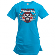 Подовжена футболка з написом "Pirates"