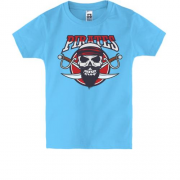 Детская футболка с надписью "Pirates"