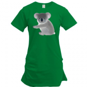 Подовжена футболка Сердита коала