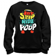 Свитшот Eat Sleep Ride