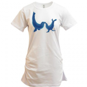 Подовжена футболка Акробатика морських котиків