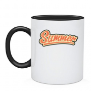 Чашка з написом "Summer"