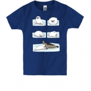 Дитяча футболка День морського котика