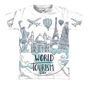 3D футболка World Tourism Day