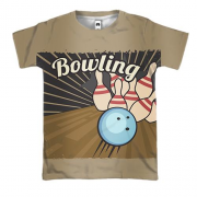 3D футболка Bowling