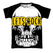 3D футболка Lets Rock