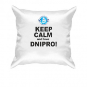 Подушка Keep calm and love Dnipro