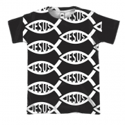 3D футболка Jesus