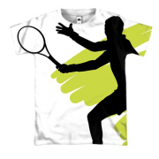 3D футболка з гравцями в теніс