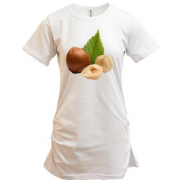 Подовжена футболка з лісовими горіхами 2