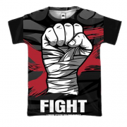 3D футболка FIGHT
