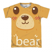 3D футболка Bear